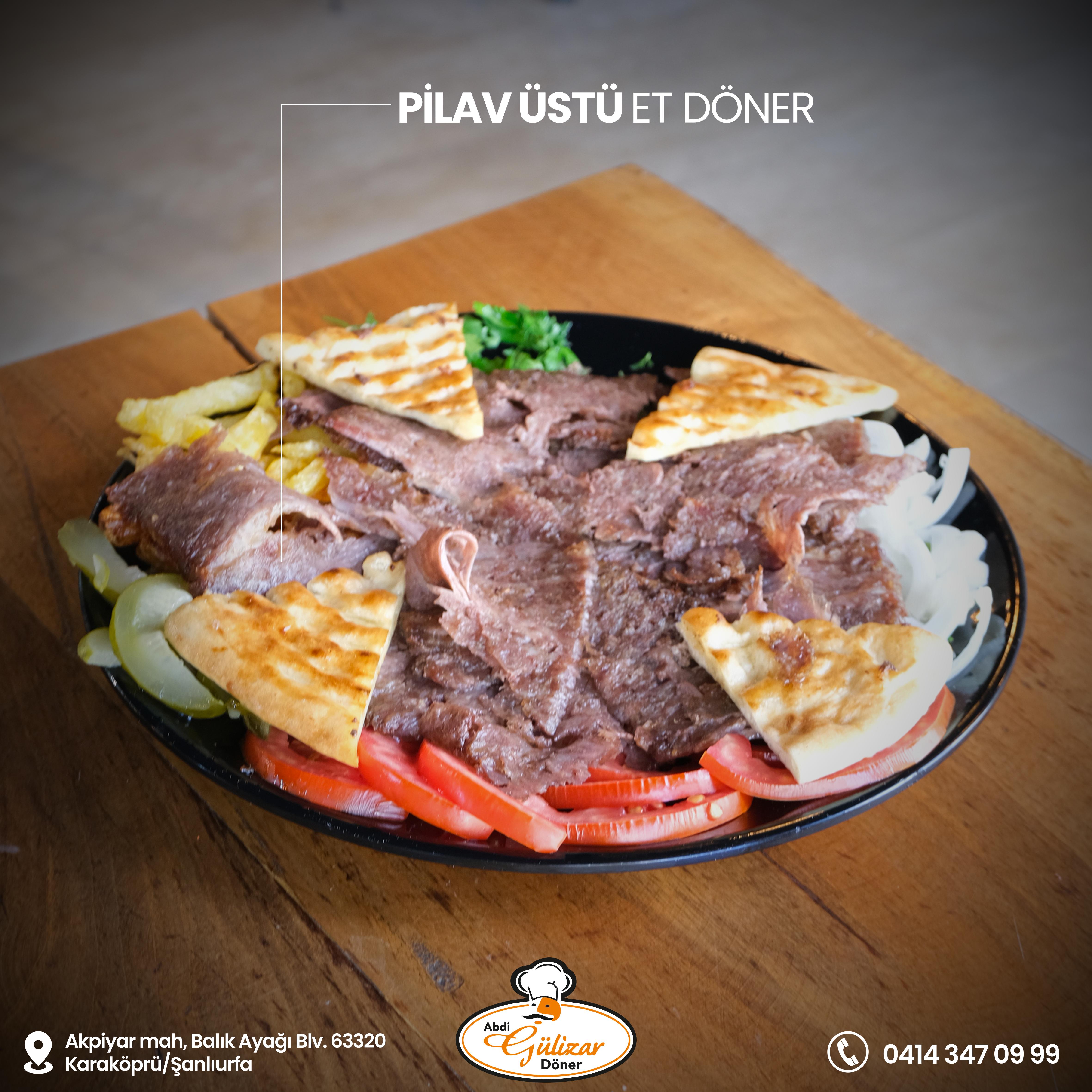 YARIM PİLAV ÜSTÜ ET